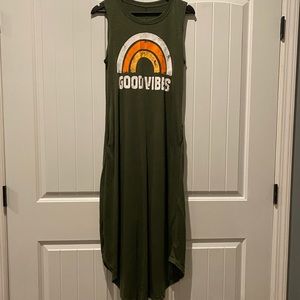 Good Vibes Dress with Pockets